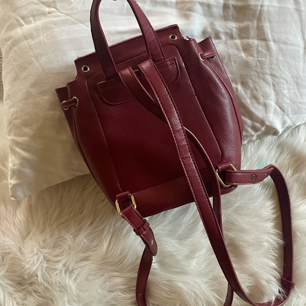 Maroon Colored Backpack - image 3